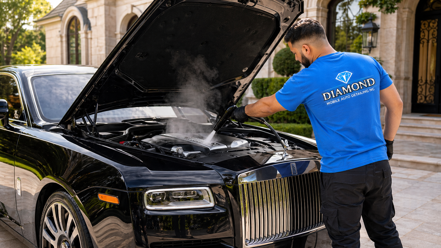Raleigh Engine Bay Steam Cleaning Benefits