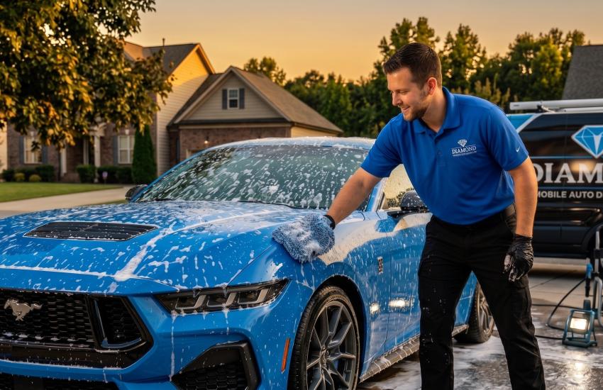  Deluxe Car Detail-Exterior Only Raleigh NC Mobile