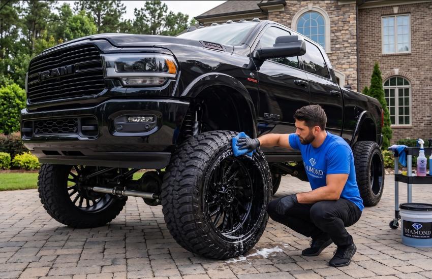 Diamond Deluxe Truck Mobile Detail-Exterior Only